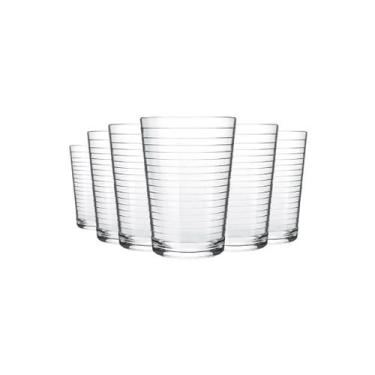 Imagem de Conjunto Copo Vidro Nadir Ginga 265ml 6 Unidades