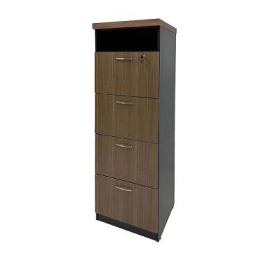Imagem de Arquivo Pasta Suspensa com 4 Gavetas e 1 Nicho - SM Prime - 163AX49LX4