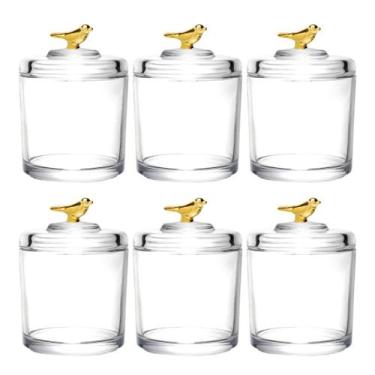 Imagem de Bomboniere De Cristal Baleiro Porta Bala Armazenamento Mesa - Wolff