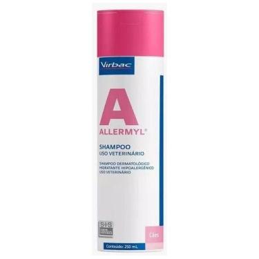 Imagem de Shampoo Allermyl Glico Para Cães 250ml - Allergyl