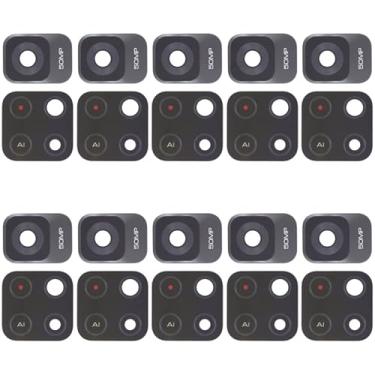 Imagem de Peças de reparo de celulares 10 PCS Lente da câmera traseira para for Xiaomi Redmi Nota 11s 5g / Redmi Nota 11 China/Redmi Note 11t 5g / poco M4 Pro 5G