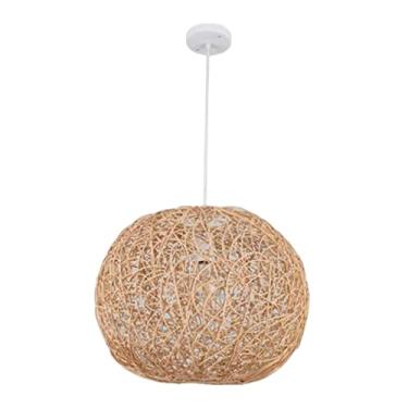 Imagem de simhoa Luminária de Bambu para Espaço de Chá, 20x20cm