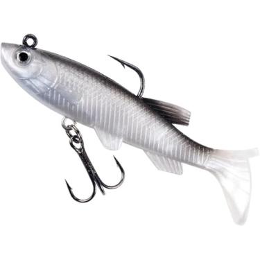 Imagem de Mingshan 5pcs Isca Macia Peixe Macio 8cm 13g Pesca Marítima Com Anzol Peixe Silicone Artificial Iscas Macias Isca De Peixe, 1pcs, 80mm