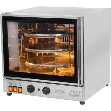 Imagem de Forno Elétrico Giratório Turbo 3 Assadeiras FGE-3 Titã 220V