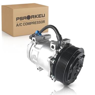 Imagem de Psrorkeu Compressor de ar condicionado A/C CO4577C com embreagem serve para Kenworth T660 T680 T880 2011-2018 Peterbilt 365 367 587 579 2011-2016
