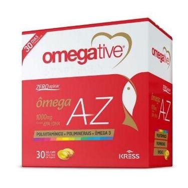 Imagem de Vitamina Omegative de A a Z com Ômega - 30 Cápsula - Kress