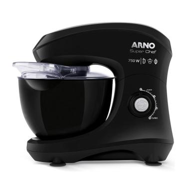 Imagem de Batedeira Arno Planetária Superchef 750w Preto 127v