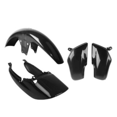 Imagem de Kit Carenagem Moto Titan 125 1995 1996 1997 1998 1999 Preta - WESTER