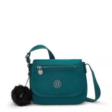 Imagem de Kipling Mini bolsa transversal Sabian, Verde gracioso, 7.75''L x 5.75''H x 3.25''D