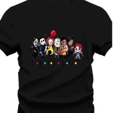 Imagem de Camiseta Personalizada Friends Do Terror - Hs, Preto, G1