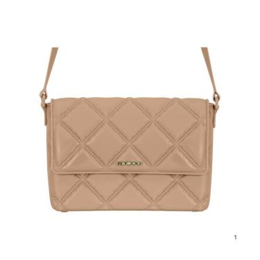 Imagem de Bolsa Moleca Transversal Quadrada Feminina Nude