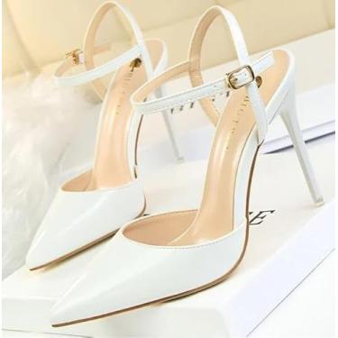 Imagem de Scarpin Salto Alto Fino com Fivela