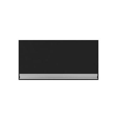 Imagem de Aéreo Geladeira Armário Andreia Suspenso 01 Porta - Ajl Móveis Cor Preto