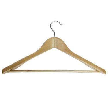 Imagem de Cabide Madeira Natural Niazitex