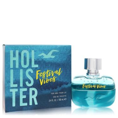 Imagem de Perfume Masculino Hollister Festival Vibes Eau De Toilette 100 Ml