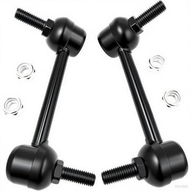 Imagem de STICHLER Barra estabilizadora traseira esquerda 1 peça | Substituição para Rainier SSR Trailblazer|Substituir OE#:K6668 Preto