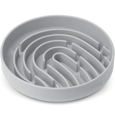 Imagem de Slow Feeder Dog Bowl Coomazy Silicone 900 ml para raças pequenas e gra