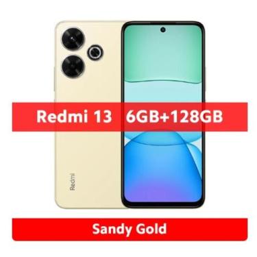 Imagem de Smartphone Xiaomi Redmi 13 128GB - 6GB Ram (Versao Global) (Sandy Gold