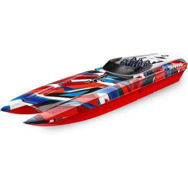 Imagem de Lancha De Controle Traxxas DCB M41 Catamaran RTR TQI TSM