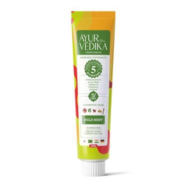 Imagem de Creme Dental Ayurvédico Sem Flúor Vegano Wild Mint
