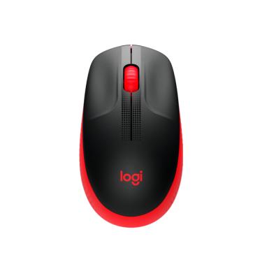 Imagem de Mouse Logitech M190 - Vermelho/azul/preto