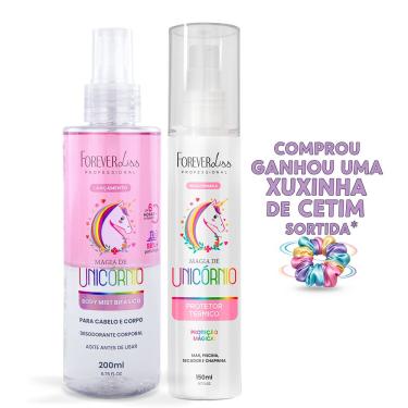 Imagem de Protetor Térmico e Body Splash Magia Unicórnio Forever Liss