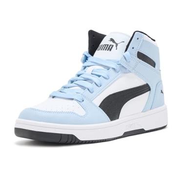 Imagem de PUMA Tênis masculino Rebound Layup Mid, Haute Tropic-preto-branco Ah25, 42