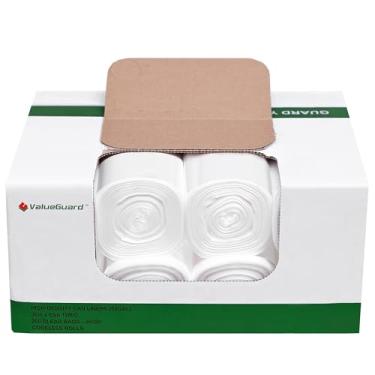 Imagem de Forro de lata de lixo - sacos de lixo de 200 unidades por atacado em rolo perfurado 55 galões multiuso para escritório, banheiros, negócios, casa, necessidades comerciais e industriais