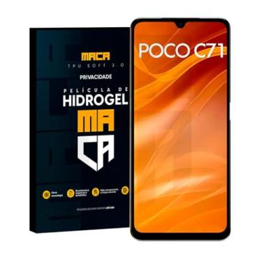 Imagem de Película Hidrogel Frontal Poco C71 Privacidade