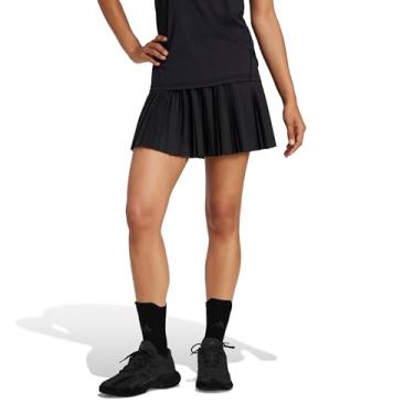 Imagem de adidas Saia plissada feminina Club Tennis Climacool, Preto, XGG