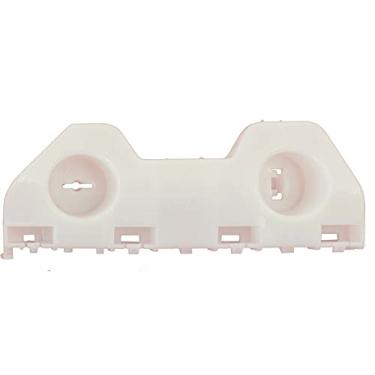 Imagem de DAT AUTO PARTS Tampa do para-choque dianteiro direito do lado do passageiro, suporte de barra facial, inserção de retentor de montagem para Nissan Versa Sedan 4DR 2012-2019 Plástico texturizado branco