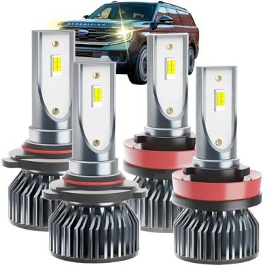 Imagem de Wenicaca Acessório dedicado de expedição, adequado para expedição 2015, 2016, 2017, 2018, 2019, 2020, 2021, 6000 K, dedicado, 05 A 11 L, Plug and Play, sem erros, pacote com 4