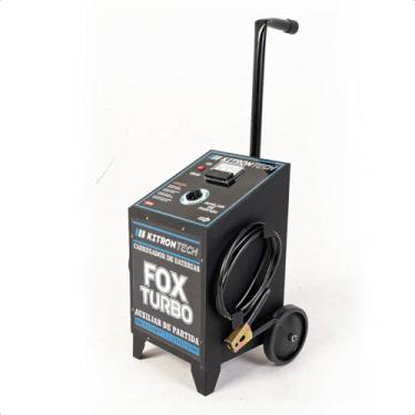 Imagem de Carregador de Bateria Automotiva 12V Bivolt 60A Kitron Fox Turbo Profissional com 10 Estágios e Auxílio de Partida