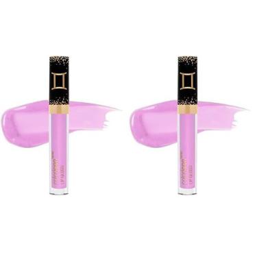 Imagem de Lip Gloss wet n wild Color Icon Gemini, pacote com 2