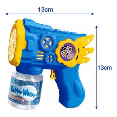 Imagem de Brinquedo Lança Bolhas De Sabão Automática com Luz dia das crianças ar