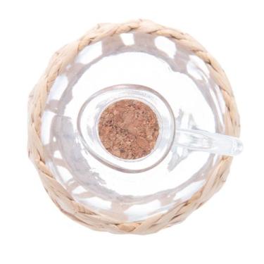Imagem de Garrafa para Azeite de Vidro com Fibra Natural e Tampa Rolha 320ml - W