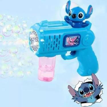 Imagem de Eletrônico Brinquedo de bolhas de sabão com luz Criança game Sensorial