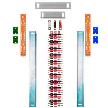 Imagem de Kit Barramento Trifásico 225A para 66 Circuitos com Termo Retrátil - Z