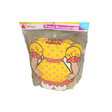 Imagem de Painel Junino Divertido Para Foto Vestido Caipira 55Cm