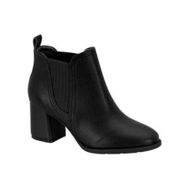 Imagem de Bota Cano Curto Salto Bloco Modare 7078105 Feminino-Feminino
