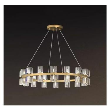 Imagem de Decoração moderna para casa, luzes led, luminárias pendentes para sala de estar, lustres led para sala de jantar, luz suspensa, iluminação interna, lustres led, branco quente, 30 cabeças