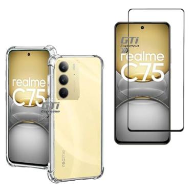 Imagem de Kit Capa e Película de Vidro Para Realme C75