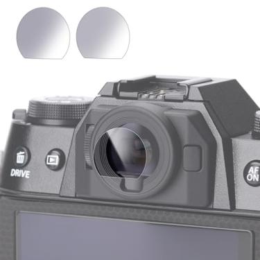Imagem de DBZZ 2 peças de vidro temperado para câmera Fujifilm X-T50/X-T30II/X-T30/X-T20/X-S10 Película protetora transparente antiarranhões e impressões digitais (2 peças)