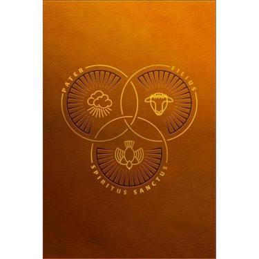 Imagem de Biblia Trindade - Marrom - Letra Grande - Heziom