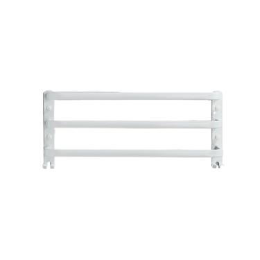 Imagem de Ferragens de banheiro cabide de toalha preto branco com gancho de pendurar suporte de parede toalheiro espaço alumínio moda barra de toalha suporte de toalha de banheiro elegante (30 cm tipo B preto