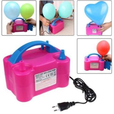 Imagem de Super Inflador Compressor Automático Bomba Bexigas Balões - SWEET HOME