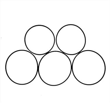 Imagem de 3230 Suyitai Replacement for Sony TC-WE305 Dual Deck Cassette Player 5PCS/Set Belts