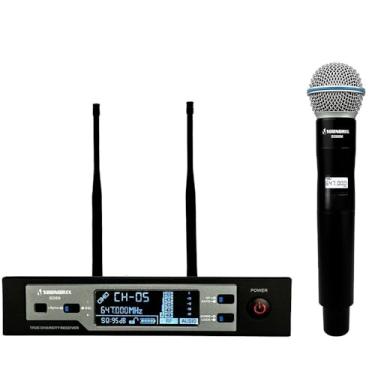 Imagem de Microfone Sem Fio Profissional UHF SD-80M - Soundrix