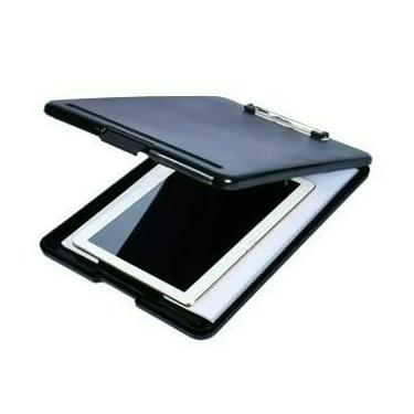 Imagem de Pasta Sanfonada Com 12 Divisórias Pasta Prancheta Tamanho A4 Com Etiquetas Pasta Organizadora Escritório Escolar(PASTA PRANCHETA PRETO)