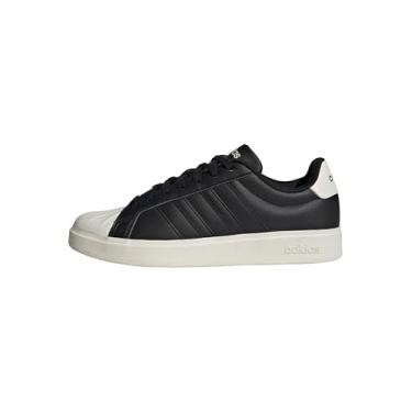 Imagem de adidas Tênis masculino Streetalk, Preto/Preto/Branco, 46